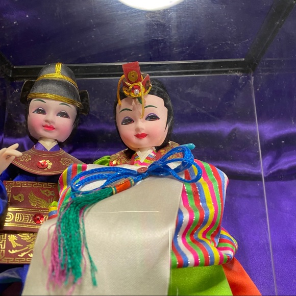 📌Vintage Korean Wedding Couple / Festive Dressed Bride & Groom - Picture 12 of 14